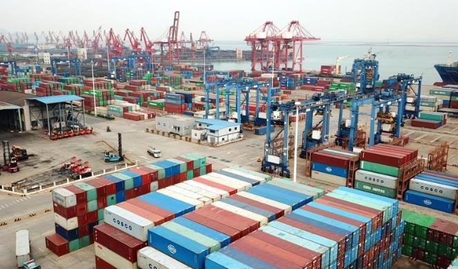 中国货物贸易总体保持稳中有进态势